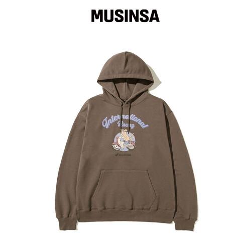 PHYPS MOTORCYCLE Vintage Riding Bear Hoodie 韩国官网直邮进口