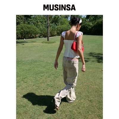 LOTSYOU Signature Jean 米白色 MUSINSA韩国官网直邮进口
