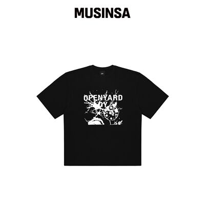 OY CELL DIVISION LOGO T恤-黑色 MUSINSA韩国官网直邮进口