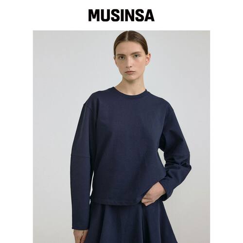 OCTETTE ESSENTIAL SWEATSHIRT_2COLOR韩国官网直邮进口MUSINSA
