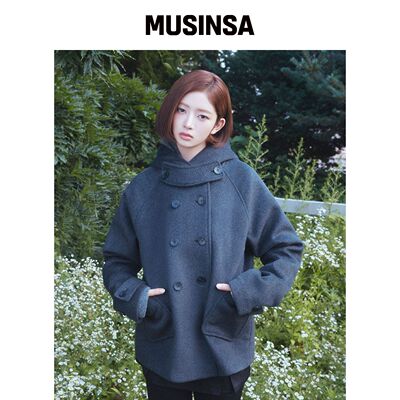 MISEKISEOUL明星同款毛呢大衣
