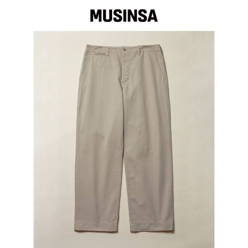 ESFAI OFFICER SERVICE 裤子 (米色) MUSINSA韩国官网直邮进口