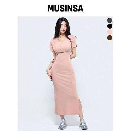 PHYSICAL GARMENTS P5087 短袖修身拼接 one护齿韩国官网直邮进口