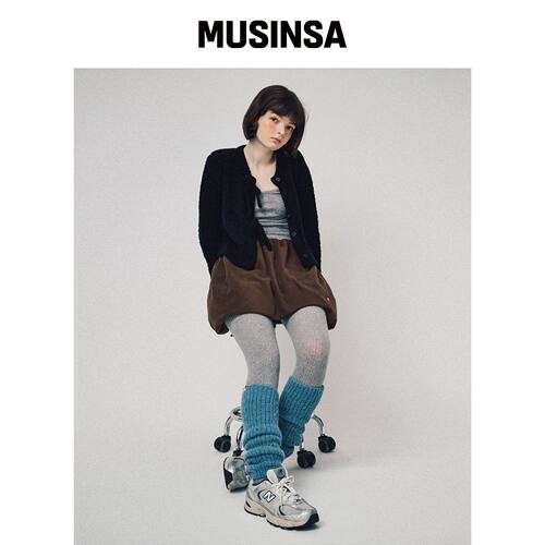 FUNFROMFUN ALPACA 腿部保暖器，蓝色 MUSINSA韩国官网直邮进口