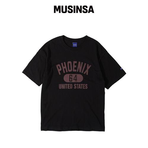 STAFFONLY PHOENIX TEE (黑色)韩国官网直邮进口MUSINSA