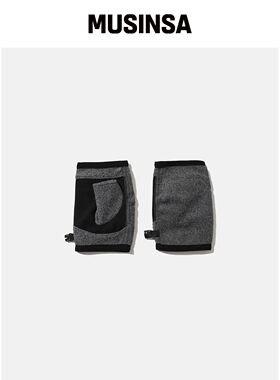 MOIF [AW26] 无指保暖手套 / 麻灰色 MUSINSA韩国官网直邮进口