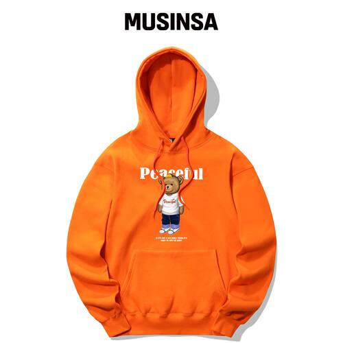 TRIPSHION BIG BEAR STANDING GRAPHIC 连帽卫衣韩国官网直邮进口