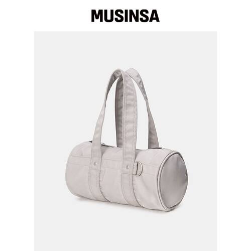 HYPHEN PREMIUM SMALL DUFFLE BAG (B007_GREY)韩国官网直邮进口