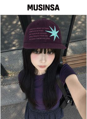 UPDRAFT SPARK CAMP 帽子 [深紫色] MUSINSA韩国官网直邮进口