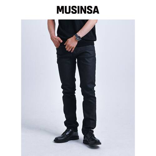 NUDIEJEANS 씬핀 Back 2 Black 112431韩国官网直邮进口MUSINSA