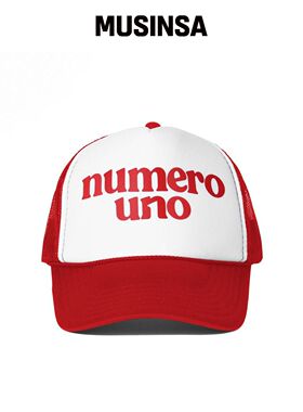 EXTRAORDINARY NUMERO UNO 卡车帽 红色韩国官网直邮进口