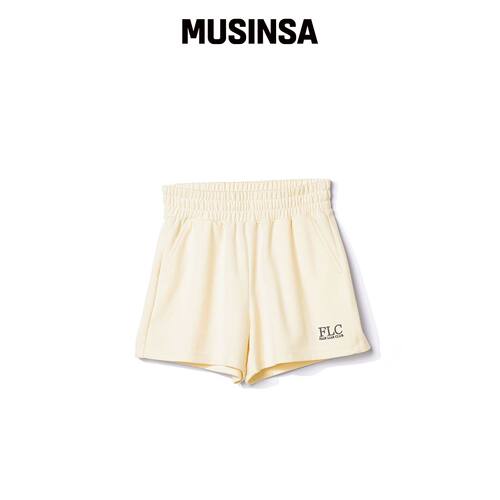 FAIRLIAR CLUB FLC Edw 短裤_YELLOW MUSINSA韩国官网直邮进口