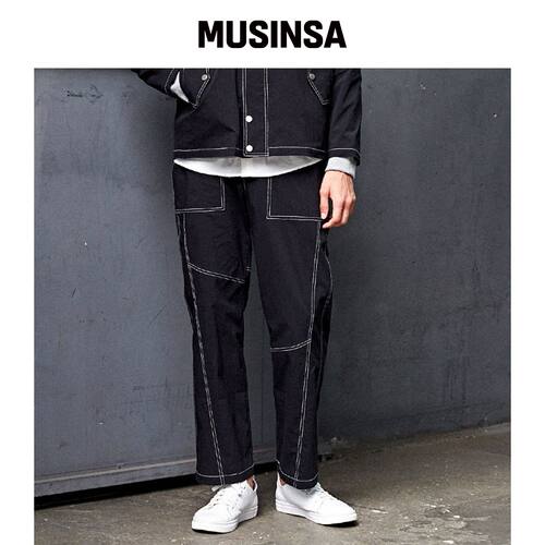 CUSTOMUS 棉分割训练裤 CFS23FWPT908 MUSINSA韩国官网直邮进口
