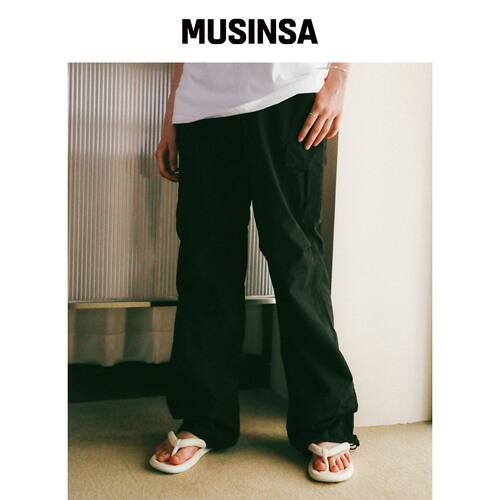 LOSSYROW String Cargo Sharing Jogger Pants B韩国官网直邮进口