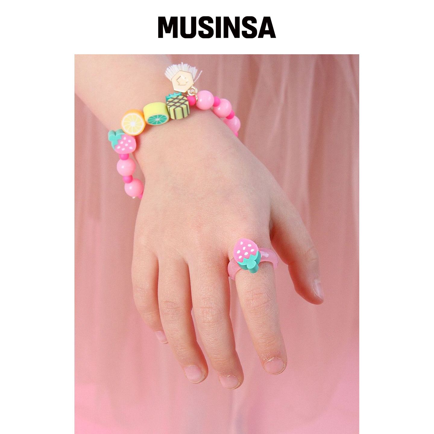 BABYBLEE B19917 水果糖戒指 MUSINSA韩国直邮官方正品