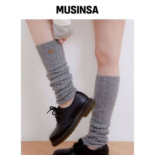 HALDEN 基础款吊坠腿套 (F003_炭灰色) MUSINSA韩国直邮官方正品