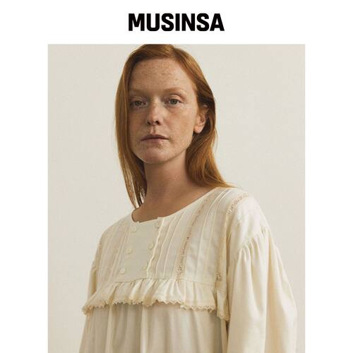 JO'S LOUNGE 经典斜纹布连衣裙 007 MUSINSA韩国直邮官方正品