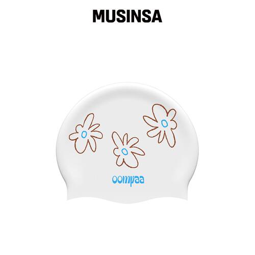 OOMPAA BRAUN花卉泳帽 MUSINSA韩国官网直邮进口