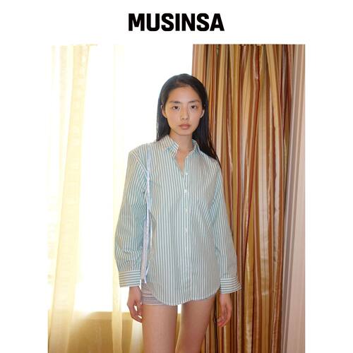NUUANU Maris Shirt_Green韩国官网直邮进口MUSINSA