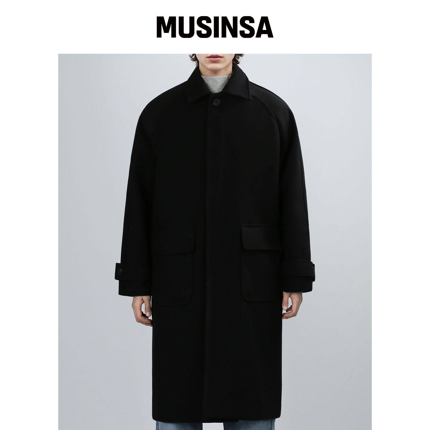 VERYVAIN CUSTOM BALMACAAN COAT (黑色) MUSINS韩国官网直邮进口