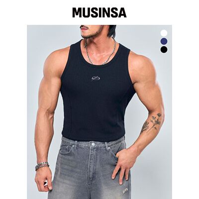 PHYSICAL GARMENTS P2572 标志性罗纹修身背心 [韩国官网直邮进口