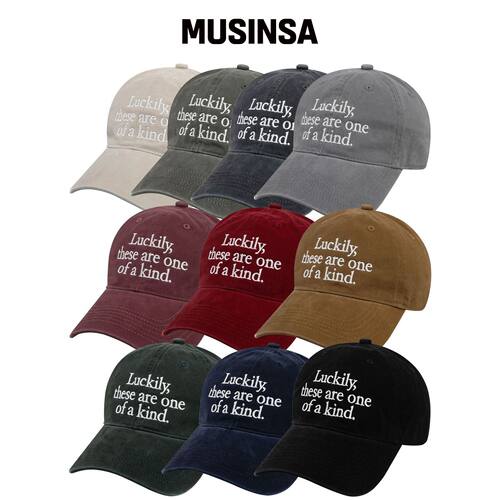 WICK LUCKILY 卡其色棒球帽 MUSINSA韩国直邮官方正品
