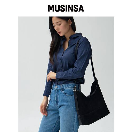 MONSAC LEA 可逆肩背包 黑色 AP71-2668-BS韩国官网直邮进口