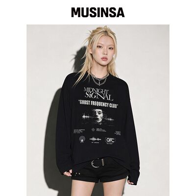 ARTISTWEAR RECORD SIGNAL 长袖T恤 MUSINSA韩国官网直邮进口