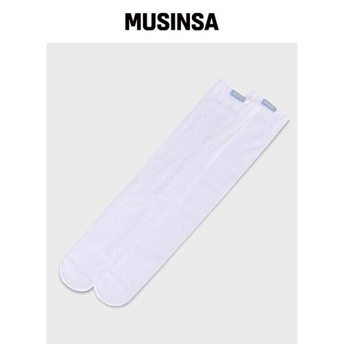 OTZ 波点透视袜白色 OZAYGA205W MUSINSA韩国官网直邮进口