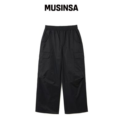 NOCLE 001 工装裤 黑色 MUSINSA韩国官网直邮进口
