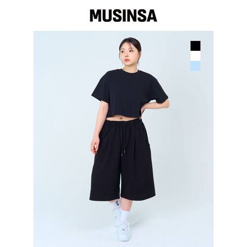 TURTLEBACK SYMBOL 短款背带裤 MUSINSA韩国官网直邮进口