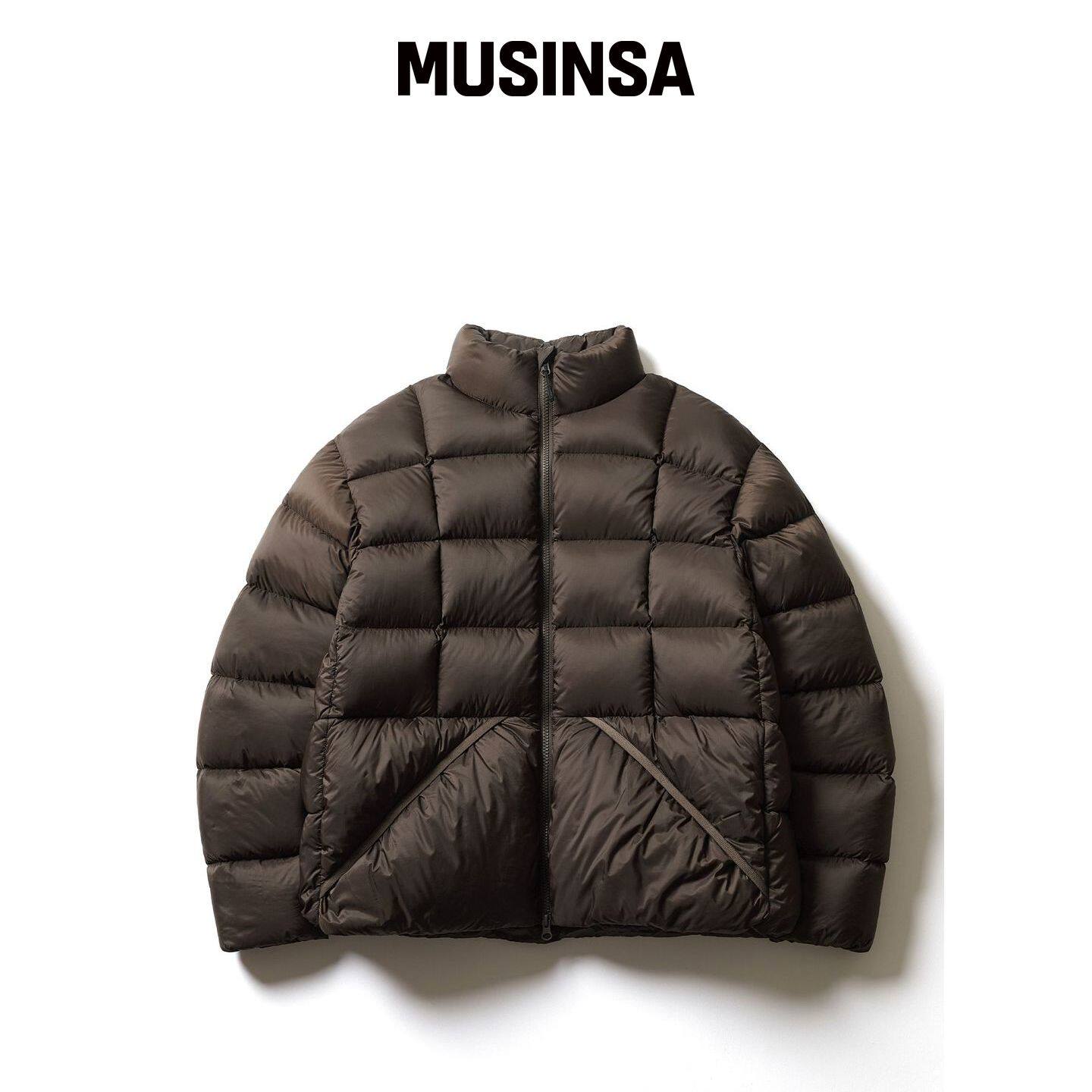 ESFAI 棕色轻便羽绒服 MUSINSA韩国官网直邮进口