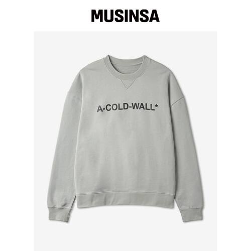 A COLD WALL LOGO 打印运动衬衫 - 泥膜 / ACWMW韩国官网直邮进口