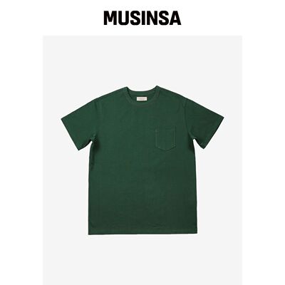 SORTIE 3N605 实用口袋 T恤（绿色）韩国官网直邮进口MUSINSA
