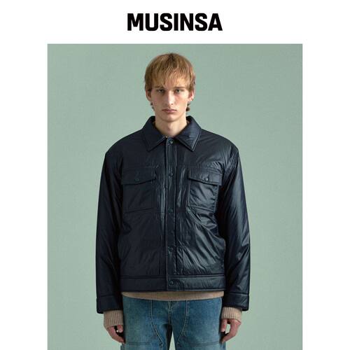 PLAC 羽绒夹克 深蓝色 MUSINSA韩国直邮官方正品