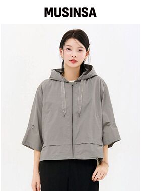 CHASECULT 女性7分袖连帽外套-FBRG4172C0V韩国官网直邮进口