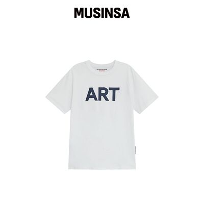 THEMUSEUMVISITOR ART APPLIQUE 宽松版型T恤（韩国官网直邮进口