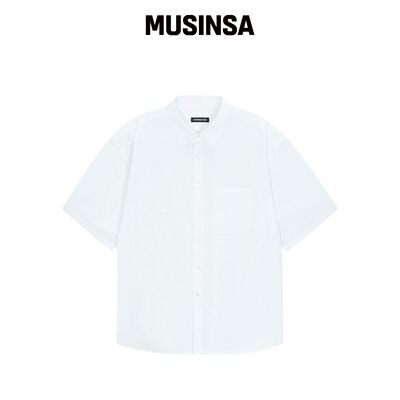 INTERSECTION 纸质半包衬衫 [WHITE] MUSINSA韩国官网直邮进口