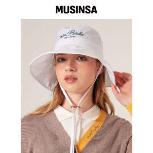 MONBIRDIE GOLF COLLER 防风渔夫帽 WHITE MUSIN韩国官网直邮进口