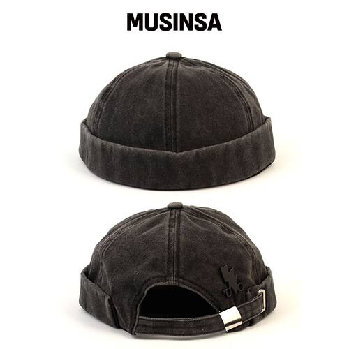 UNIVERSAL CHEMISTRY Pigment 黑色贝雷帽 MUSIN韩国官网直邮进口