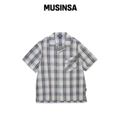 PENFIELD BASESTATE 半袖衬衫 灰色_FS2WR05U韩国官网直邮进口