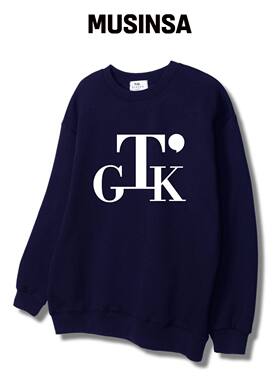 TI.GLAKE SERIF LOGO 运动衬衫 T恤 婴儿 [毛绒]韩国官网直邮进口