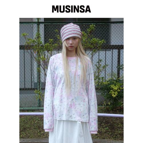 KOOKEESEE SOPH. Soft Flower Raglan Tee (PINK韩国官网直邮进口