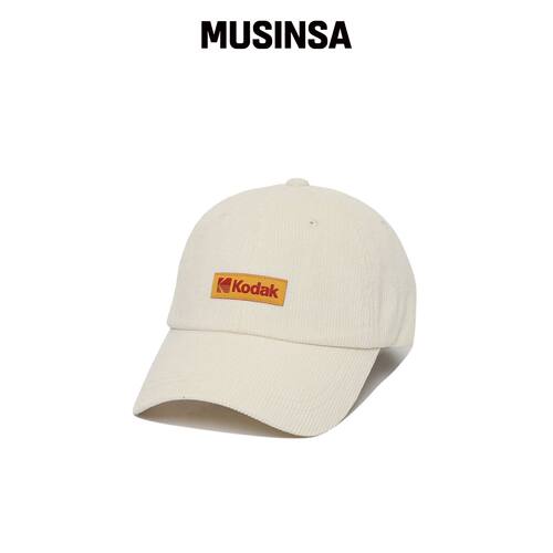 KODAK SIGNATURE 棒球帽 IVORY MUSINSA韩国官网直邮进口
