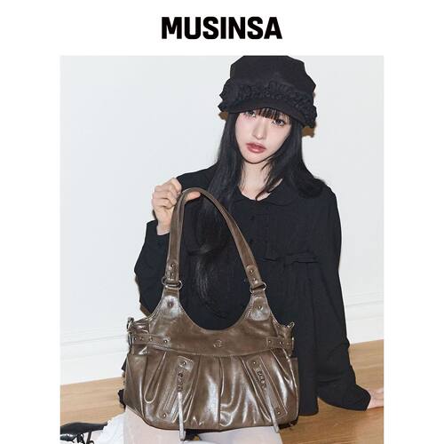 ILLIGO 搭扣披肩包婴儿色腋下包韩系MUSINSA韩国官网直邮进口