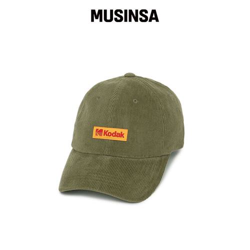 KODAK SIGNATURE FIT 棉绒棒球帽 KHAKI MUSINSA韩国官网直邮进口