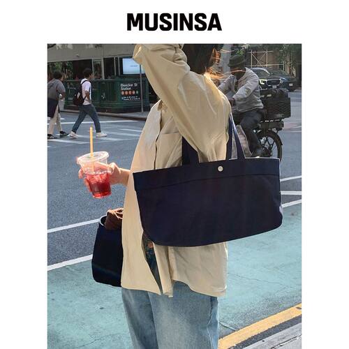 HAAG 法式长棍包（藏青色） MUSINSA韩国官网直邮进口