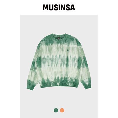 VOLCOM 扎染背带裤运动衬衫（2种颜色） MUSINSA韩国官网直邮进口