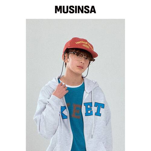A-MARKET VINTAGE STRING SNAPBACK_RED韩国官网直邮进口MUSINSA
