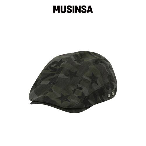 BAUF 星星铆钉猎帽 [迷彩] MUSINSA韩国官网直邮进口